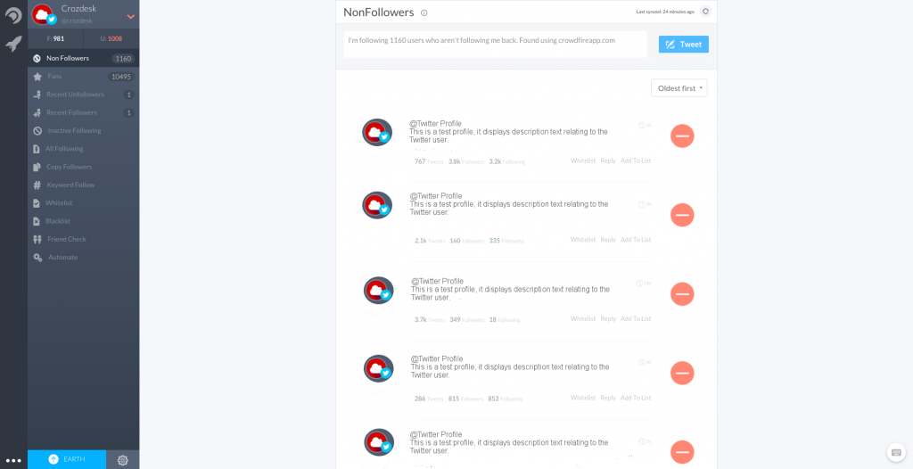 Get More Twitter Followers with Crowdfire - Crozdesk App of the Week