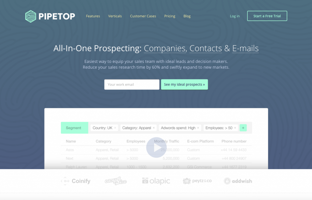 Accurate and Efficient Sales Prospecting with Pipetop: Crozdesk App of the Week