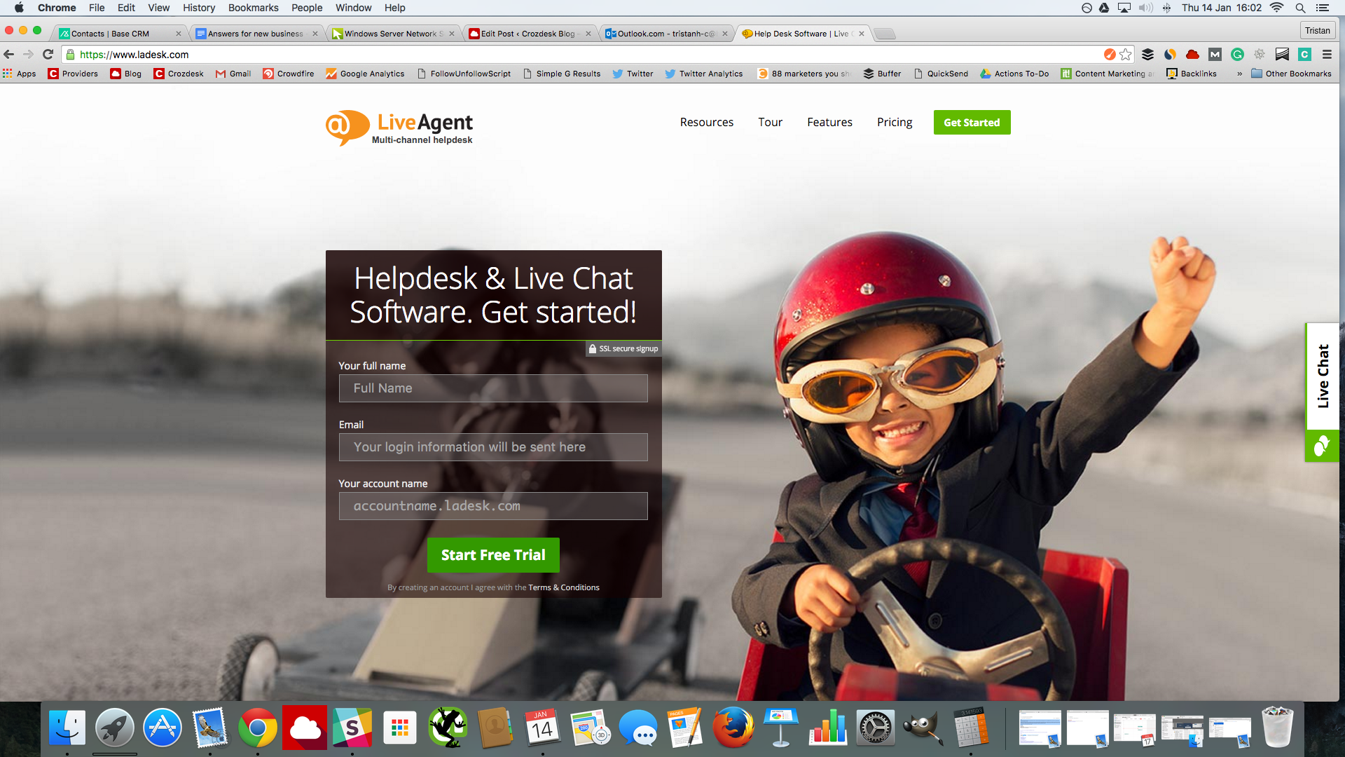 Liveagent Live Chat And Help Desk Software