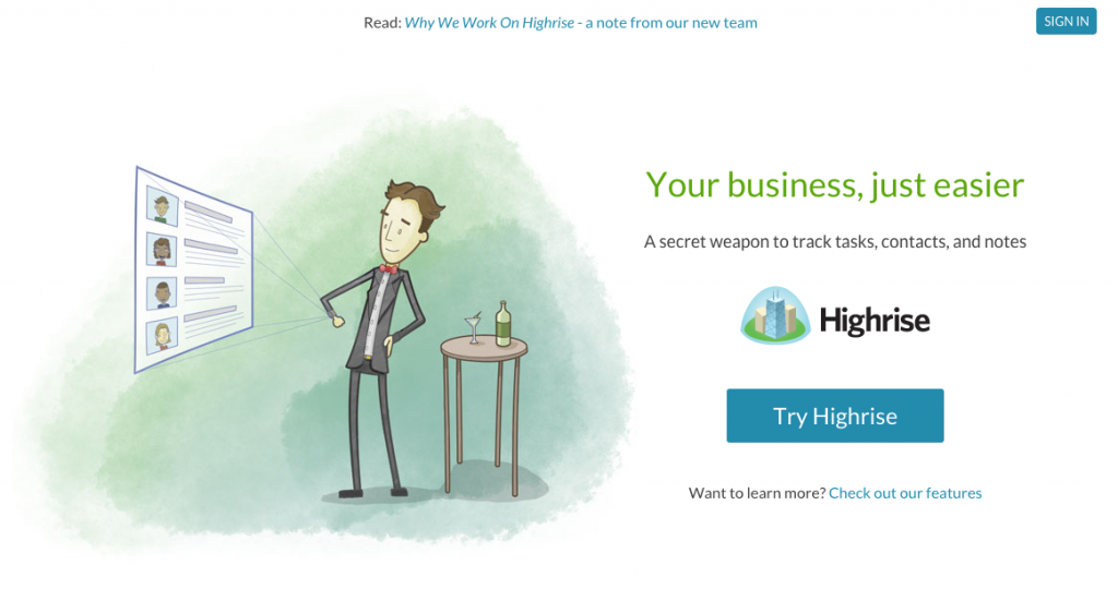 Highrise - CRM for Small Businesses: Crozdesk App of the Week