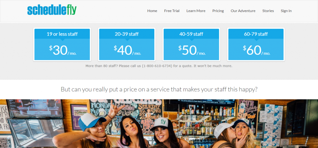 Schedulefly pricing