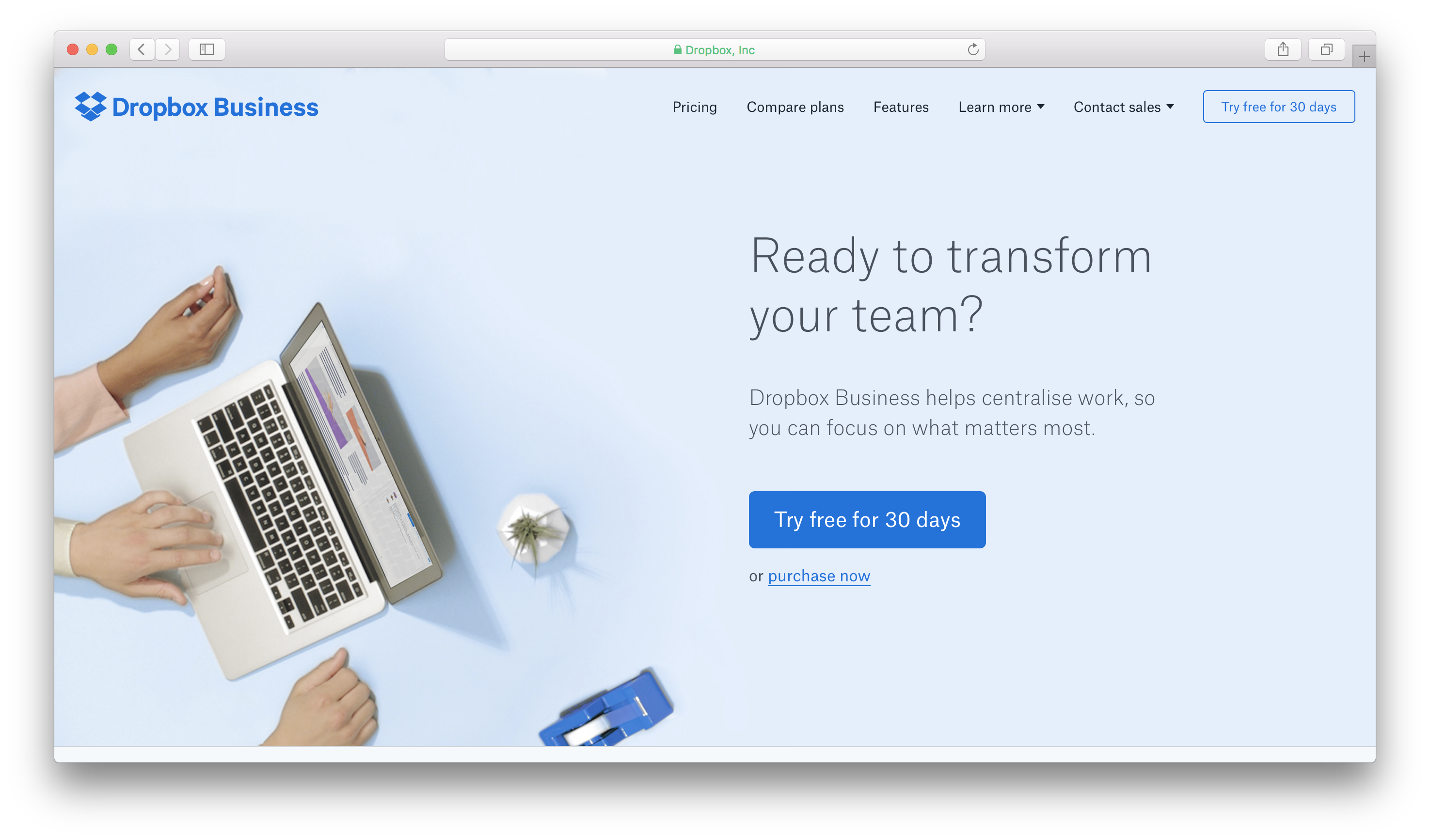 DropBox business review