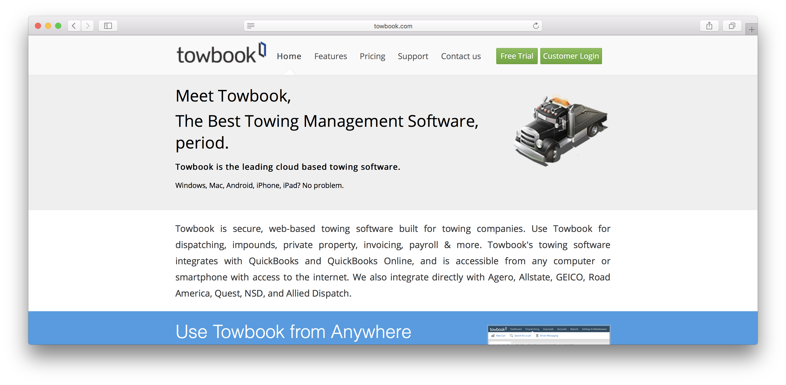 Towbook Review