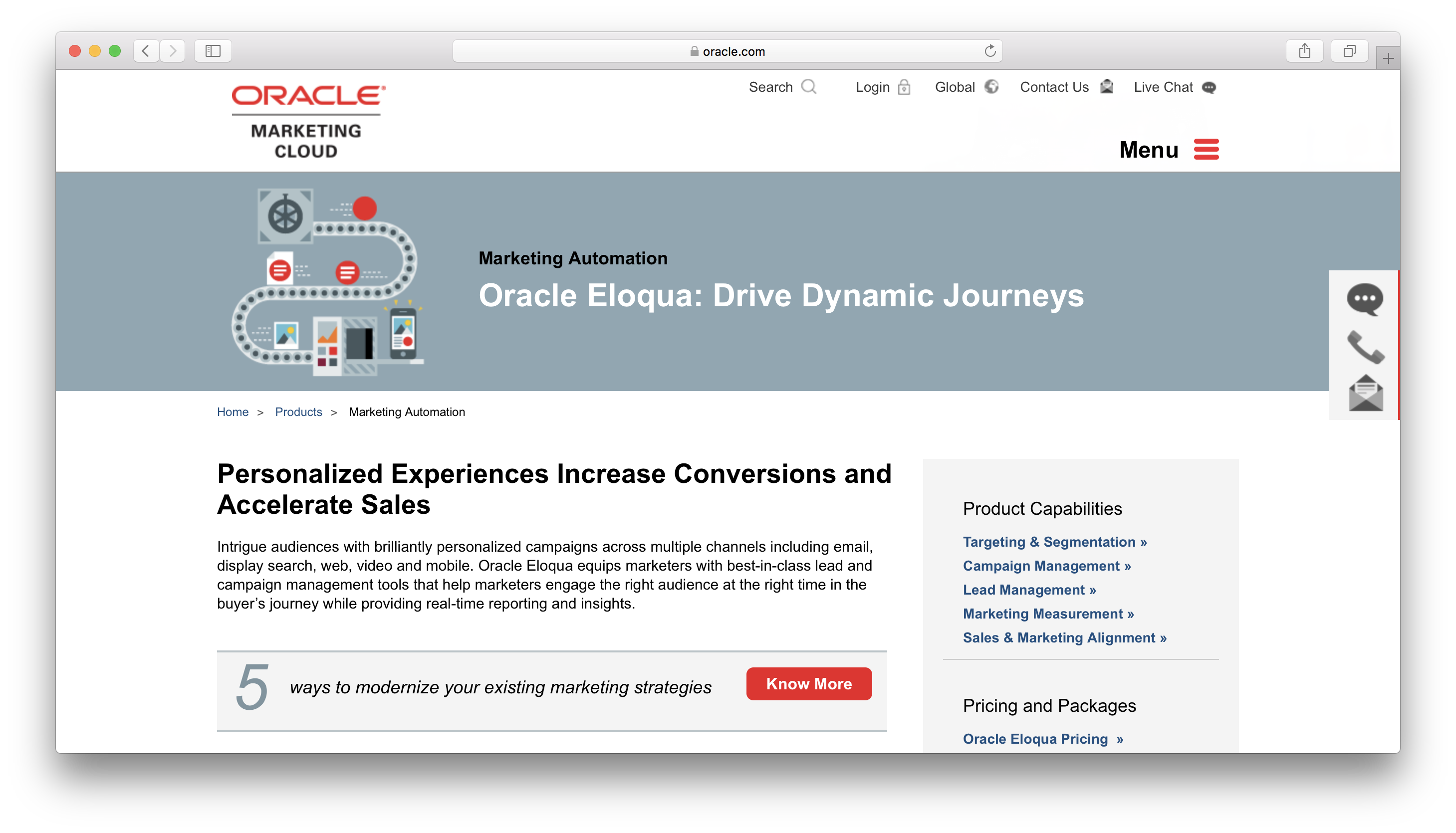 Oracle Eloqua Review