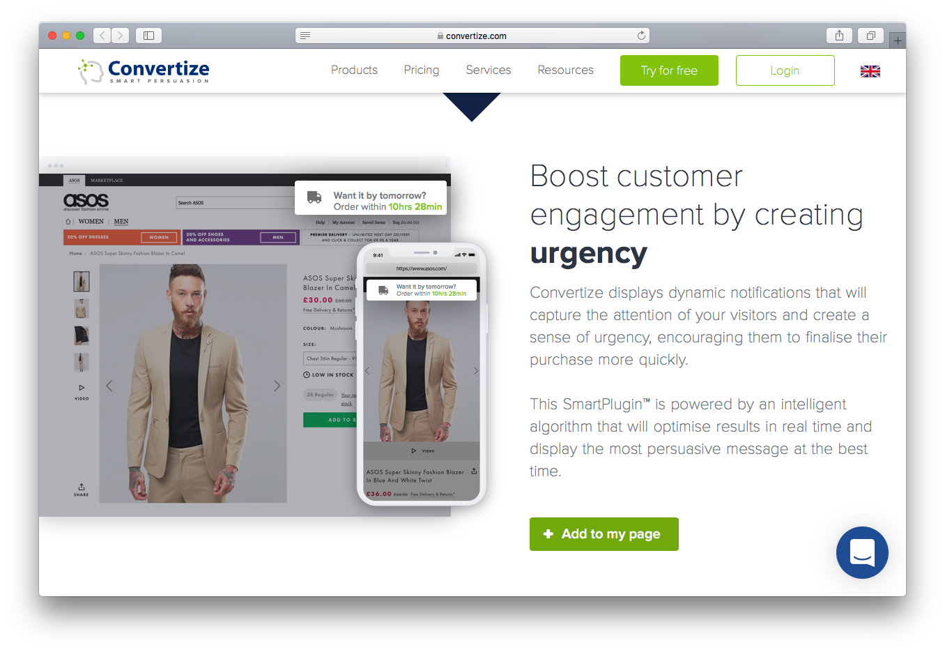 Convertize customer engagement urgency dynamic notifications smartplugin