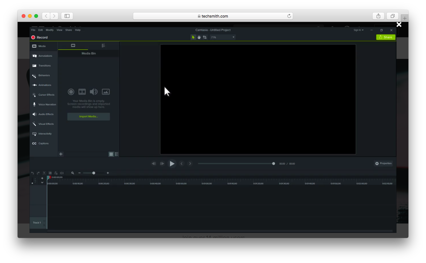 camtasia video editing