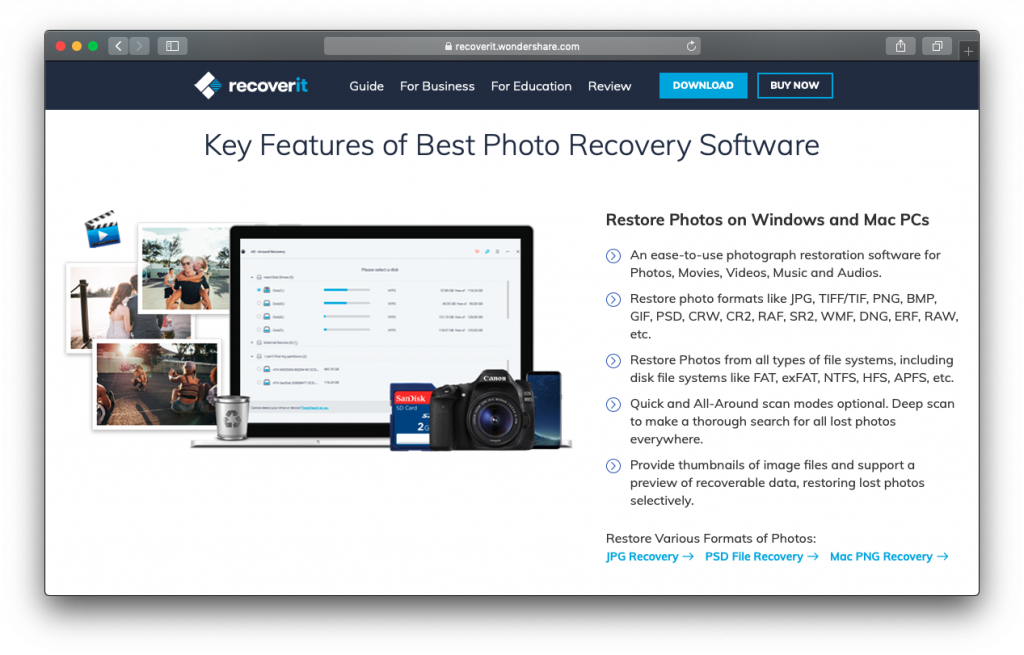 wondershare recoverit partition recovery