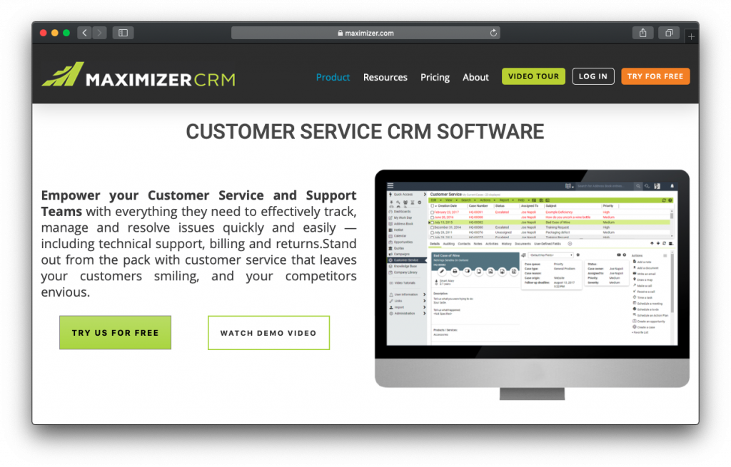 maximizer software mailforge