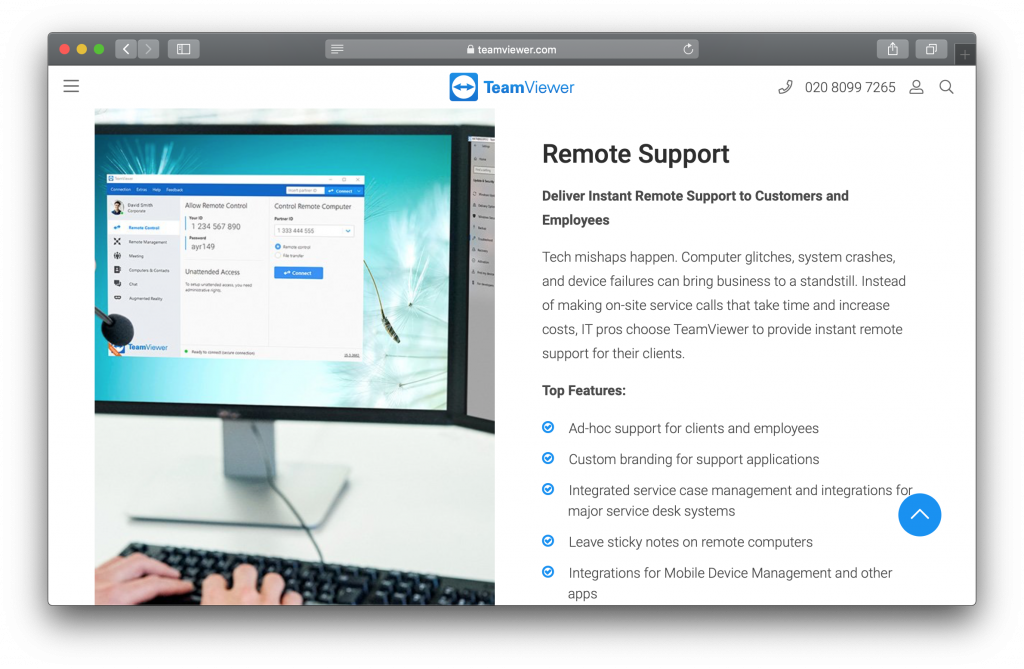 TeamViewer Homepage