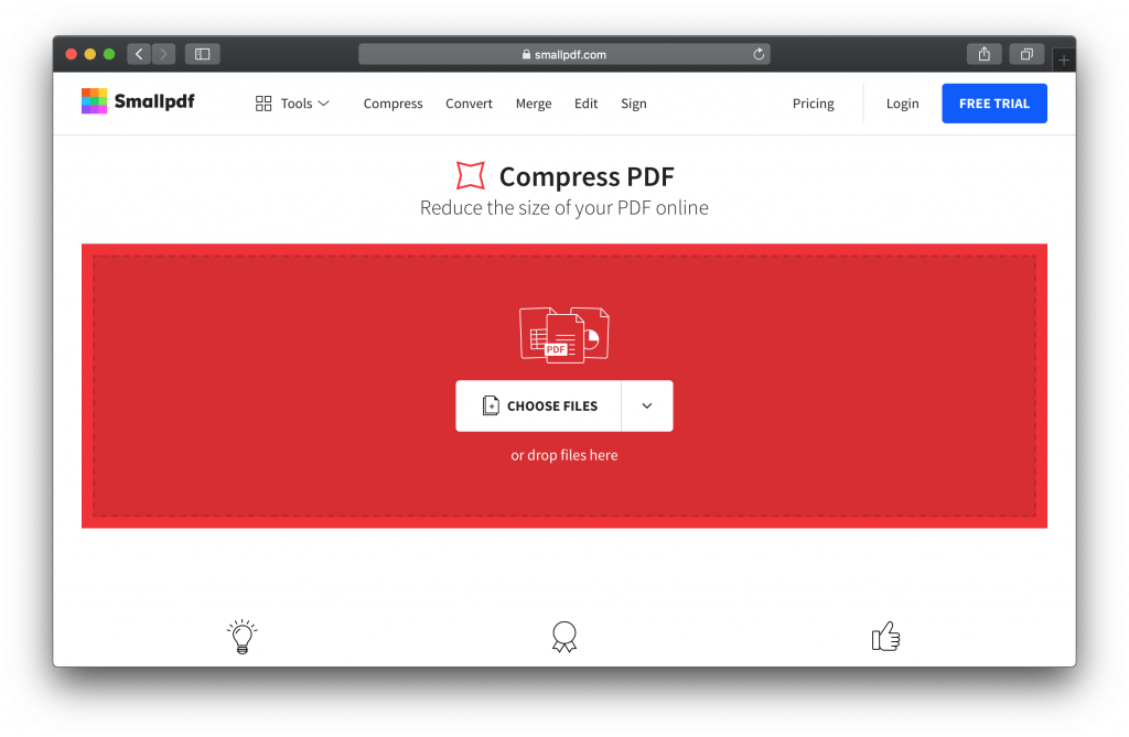 SmallPDF Home