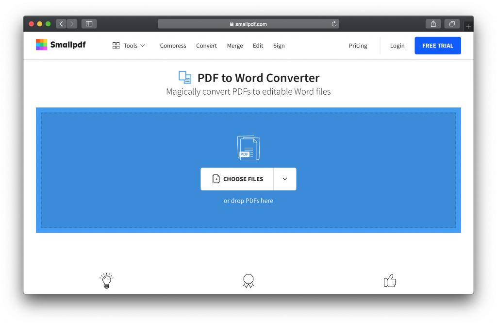 Smallpdf Features