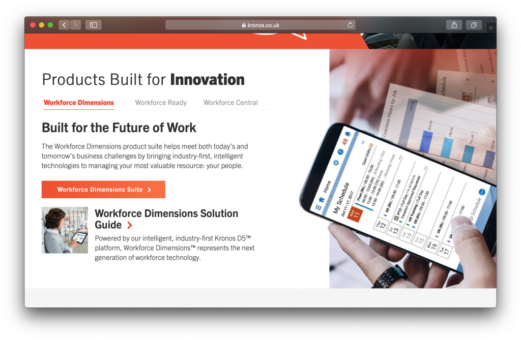 Kronos Homepage