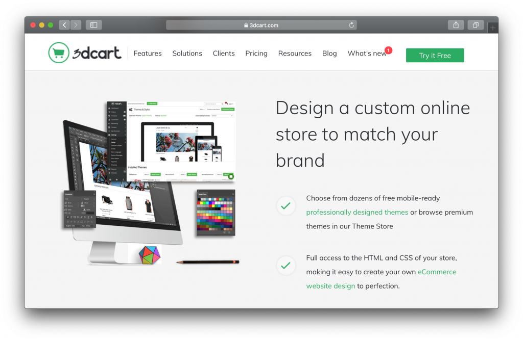 3dcart Homepage