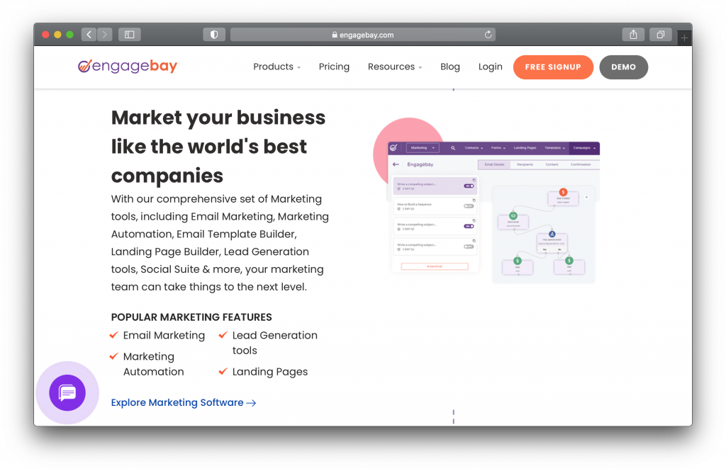 EngageBay Marketing Software