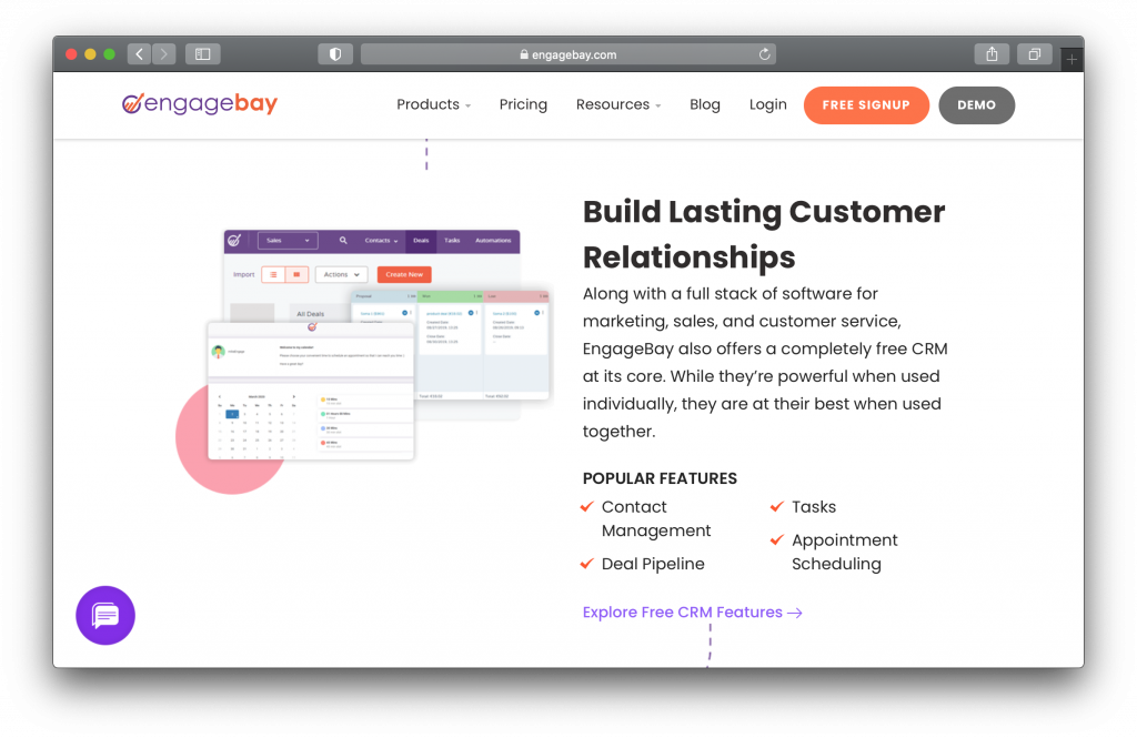 EngageBay CRM Software