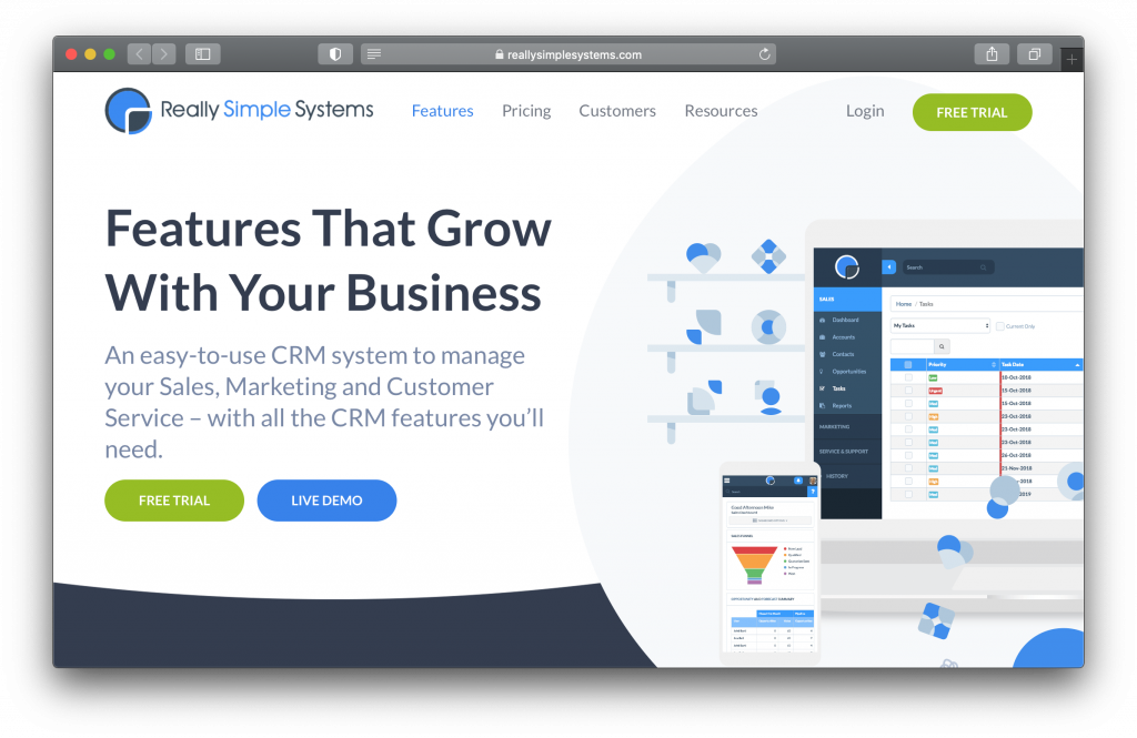 Really Simple Systems CRM