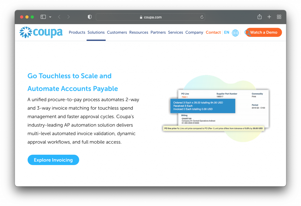 Coupa Solutions 