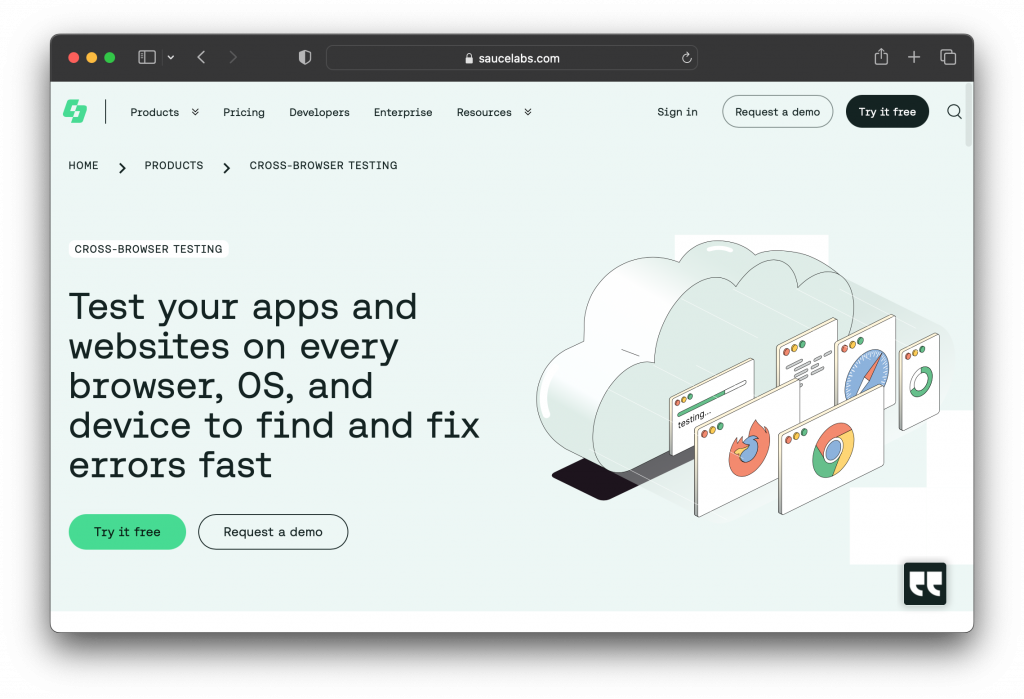 SauceLabs Features